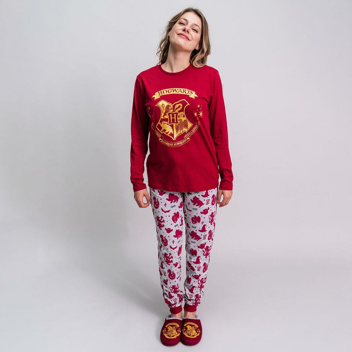 Pijama Harry Potter Roșu - Mărime XS