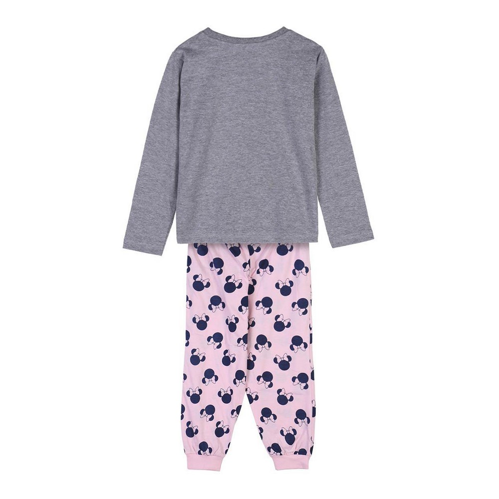 Pijama Infantil Minnie Mouse Gri - Mărime 2 Ani