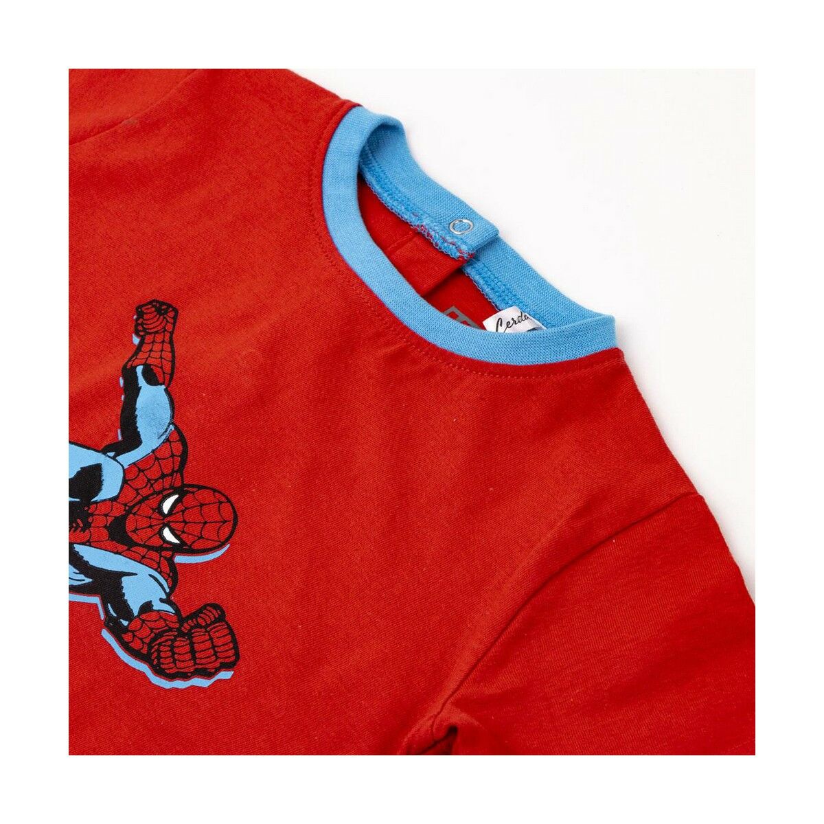 Tricou cu Mânecă Scurtă Spiderman Roșu - Mărime 18 Luni