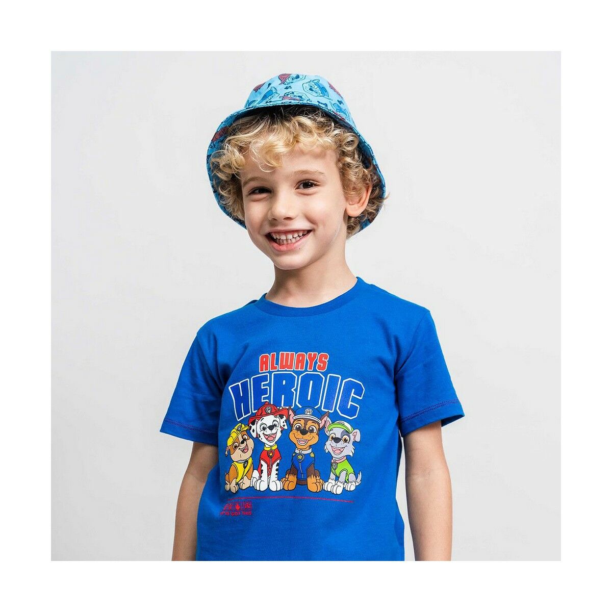 Tricou cu Mânecă Scurtă The Paw Patrol Albastru închis - Mărime 7 Ani