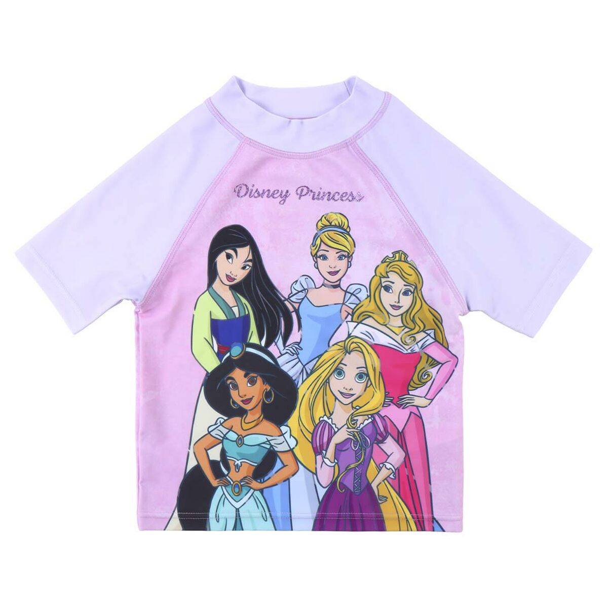 Tricou de baie Princesses Disney Roz - Mărime 18 Luni