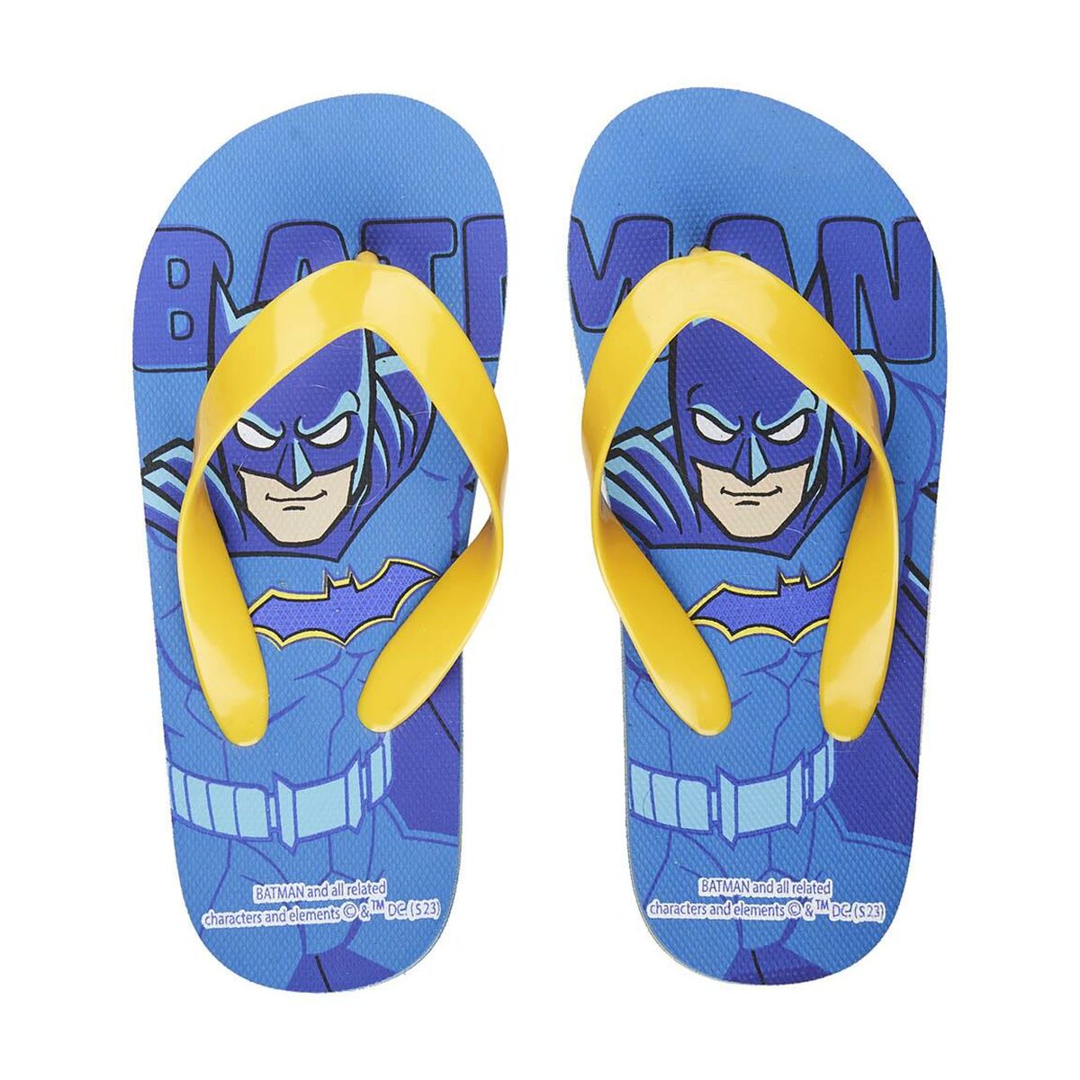Șlapi pentru Copii Batman Albastru - Mărime la picior 32-33