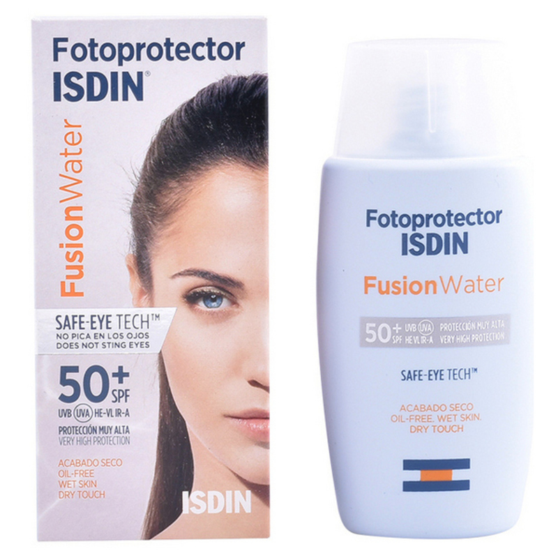 Protector Solar de Față Isdin Fotoprotector Fusion Water Spf 50+ (Unisex) (50 ml)