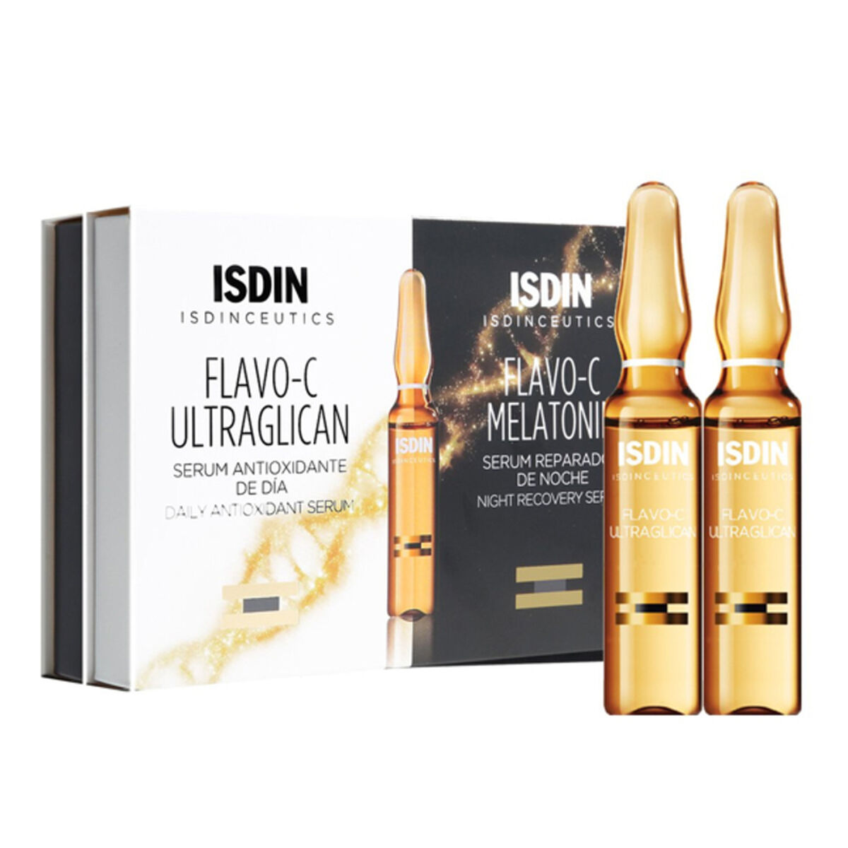 Serum Antioxidant Melatonin + Ultraglican Isdin (20 uds)