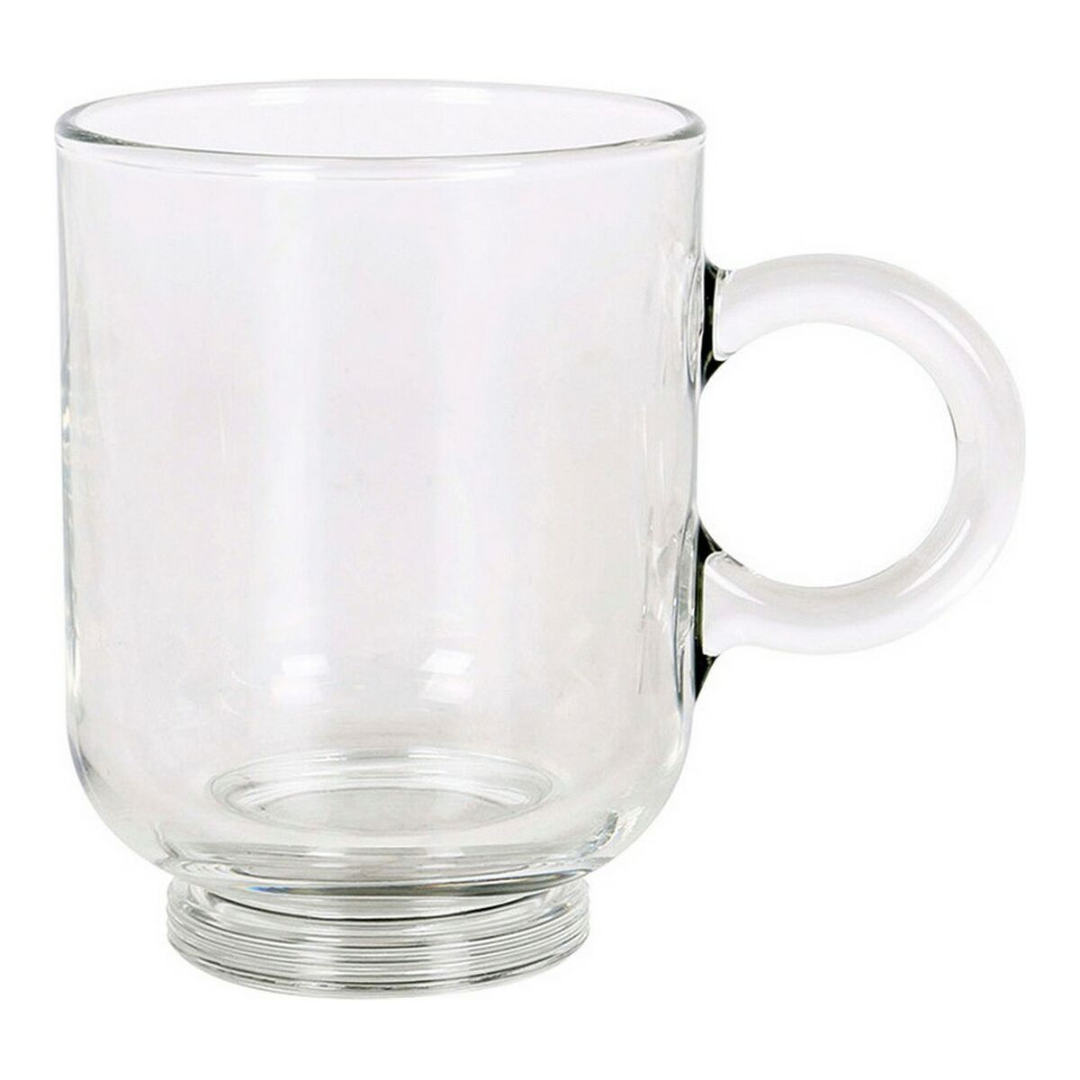 Set de 6 Căni de Cafea Royal Leerdam Sentido Mug Geam Transparent (37 cl)