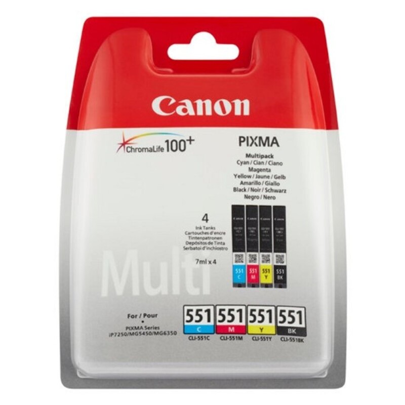 Cartuș cu Cerneală Originală Canon CLI-551 MULTIPACK