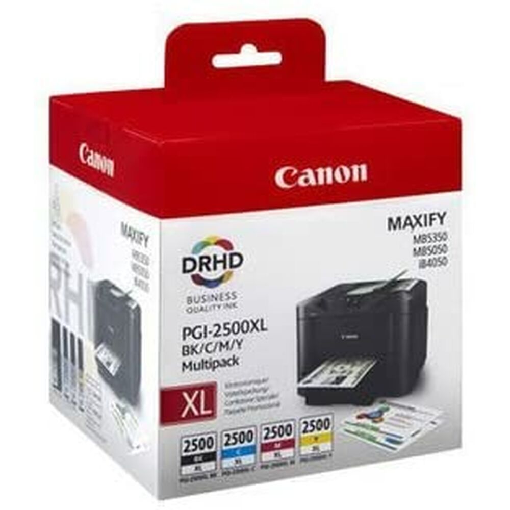 Cartuș de Cerneală Original (set de 4) Canon 2500XL MAXIFY iB4050 XL Multicolor