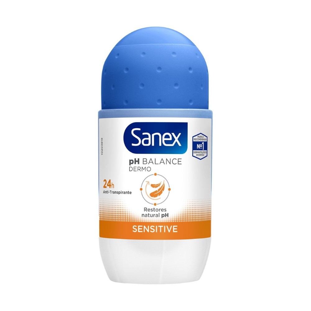 Deodorant Roll-On Sanex Sensitive (45 ml)