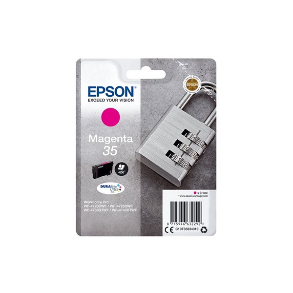 Cartuș cu Cerneală Originală Epson T358 (16,1 ml) - Culoare Magenta