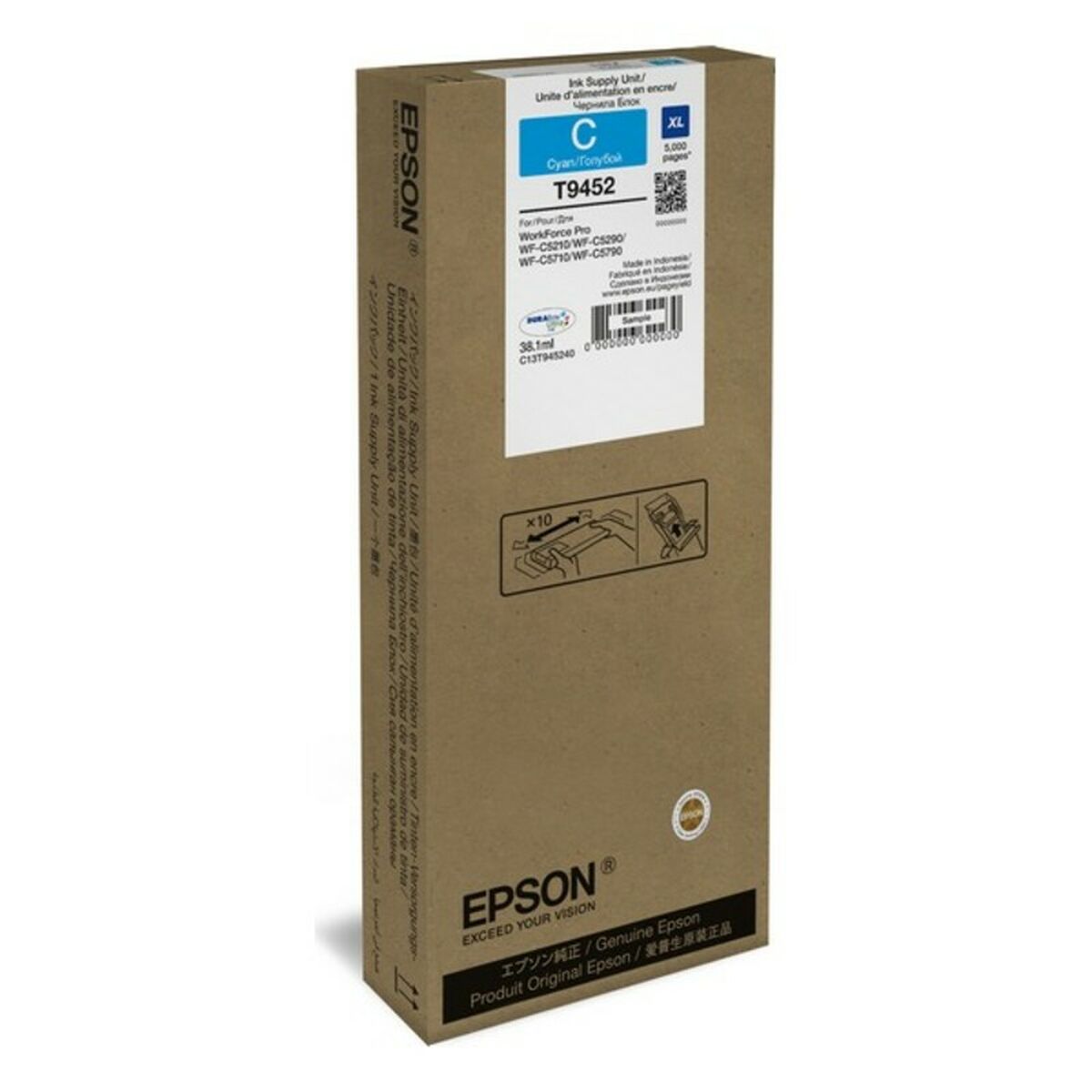 Cartuș cu Cerneală Originală Epson T945X - Culoare  Cyan