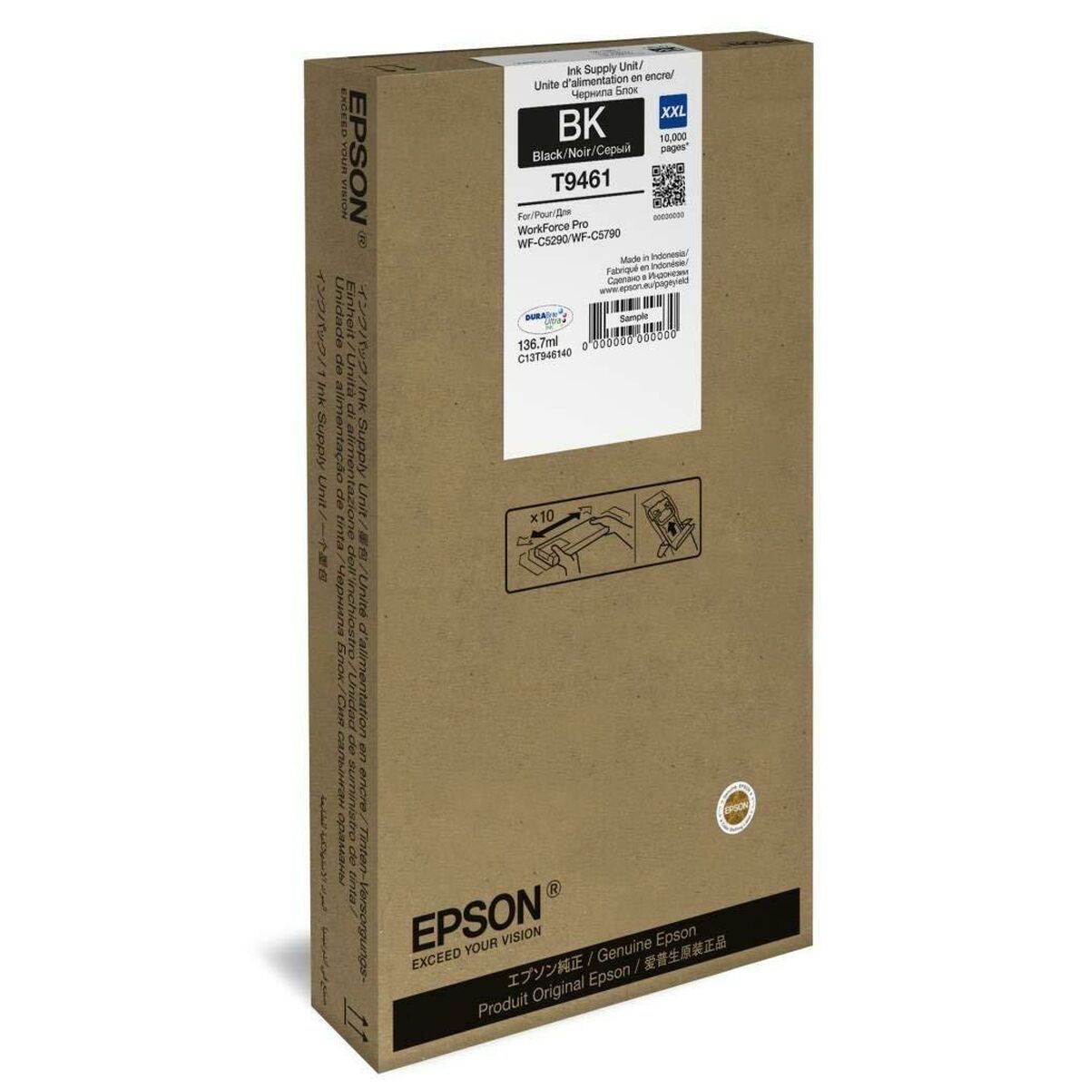 Cartuș cu Cerneală Originală Epson C13T946140 Negru