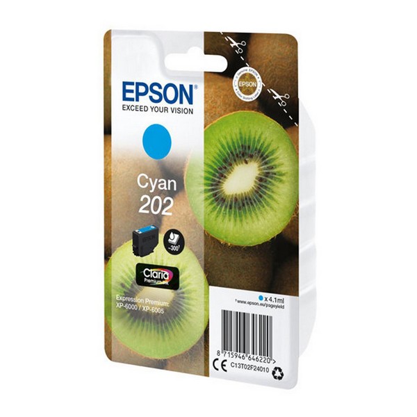 Cartuș cu Cerneală Originală Epson C13T02F (4,1 ml) - Culoare Galben