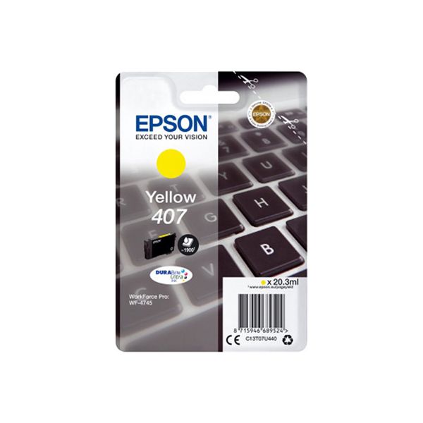 Cartuș cu Cerneală Originală Epson - Culoare Galben