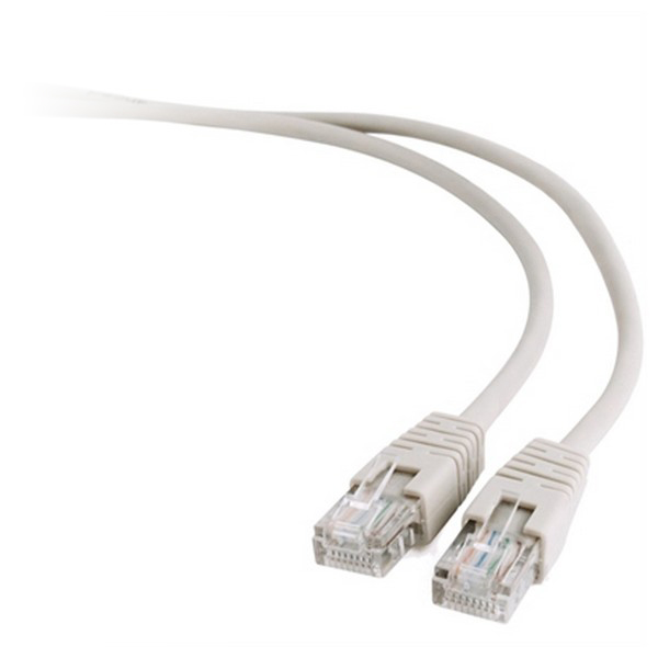Cablu de Rețea Rigid UTP Categoria 5e GEMBIRD PP12 Gri - Măsură 1,5 m