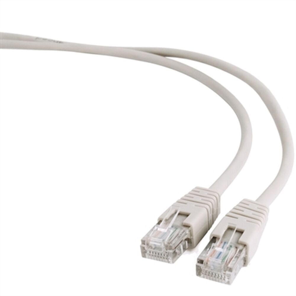 Cablu de Rețea Rigid UTP Categoria 5e GEMBIRD PP12-0.5M Gri