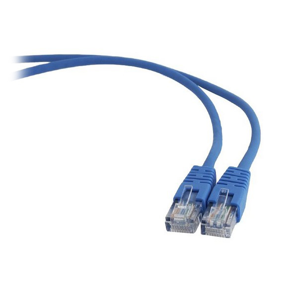 Cablu de Rețea Rigid UTP Categoria 5e GEMBIRD PP12 0,5 m - Culoare Gri