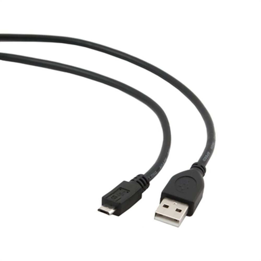 Cablu USB 2.0 A la Micro USB B GEMBIRD CCP-MUSB2-AMBM-10 (3 m) Negru