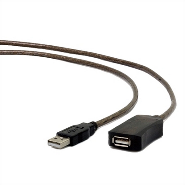 Cablu Prelungitor USB GEMBIRD UAE-01-10M (10 m) Negru