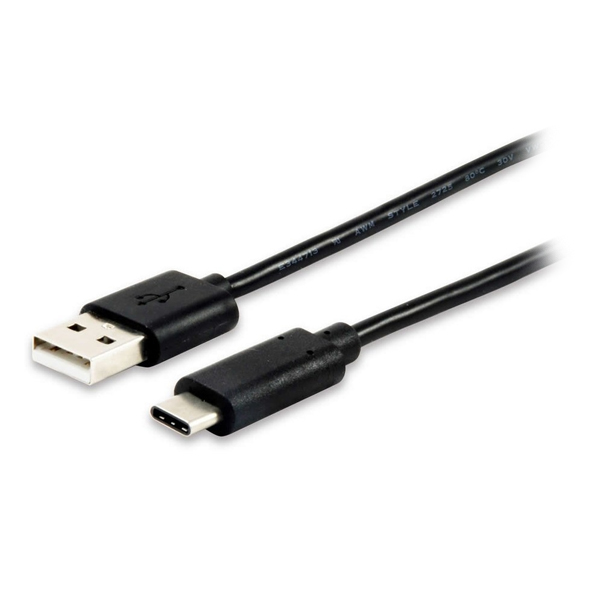 Cablu USB A 2.0 la USB C GEMBIRD CCP-USB2-AMCM Negru - Măsură 1 m