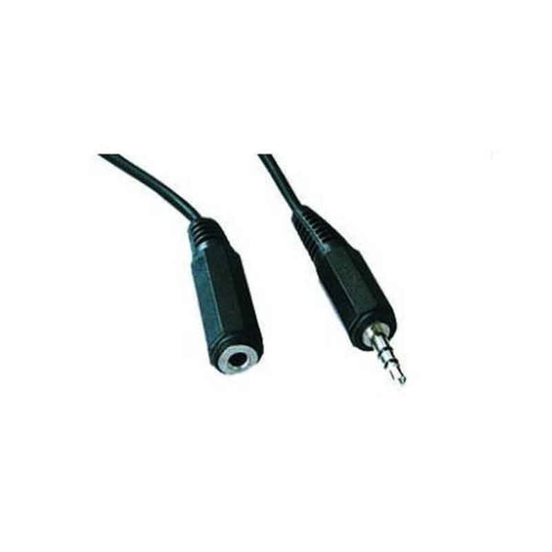 Cablu Prelungitor Jack (3,5 mm) GEMBIRD Tată/Mamă Negru - Măsură 2 m