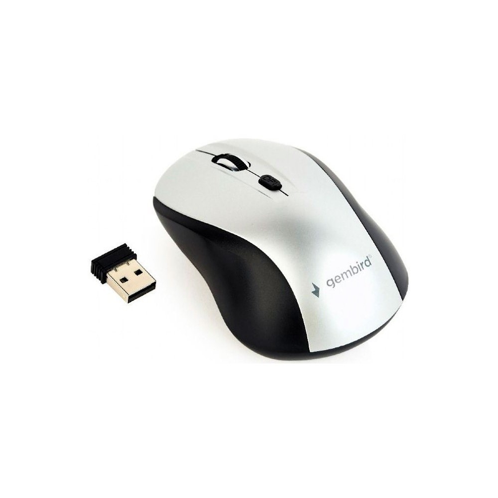 Mouse Fără Fir GEMBIRD MUSW-4B-02-BS Alb