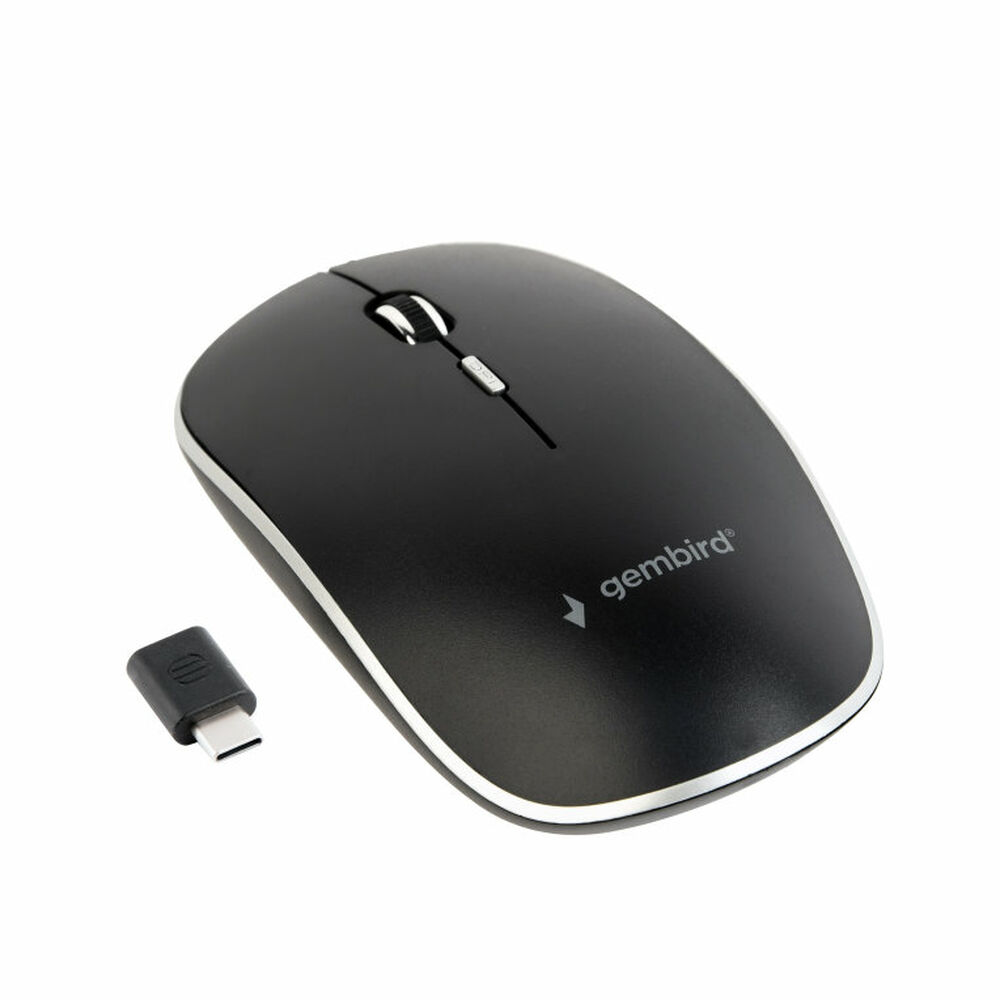 Mouse GEMBIRD MUSW-4BSC-01 Negru 1600 dpi