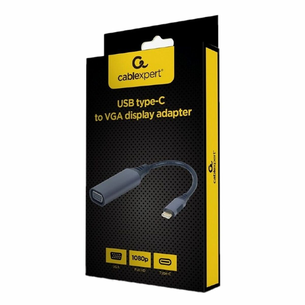 Adaptor USB C la VGA GEMBIRD A-USB3C-VGA-01
