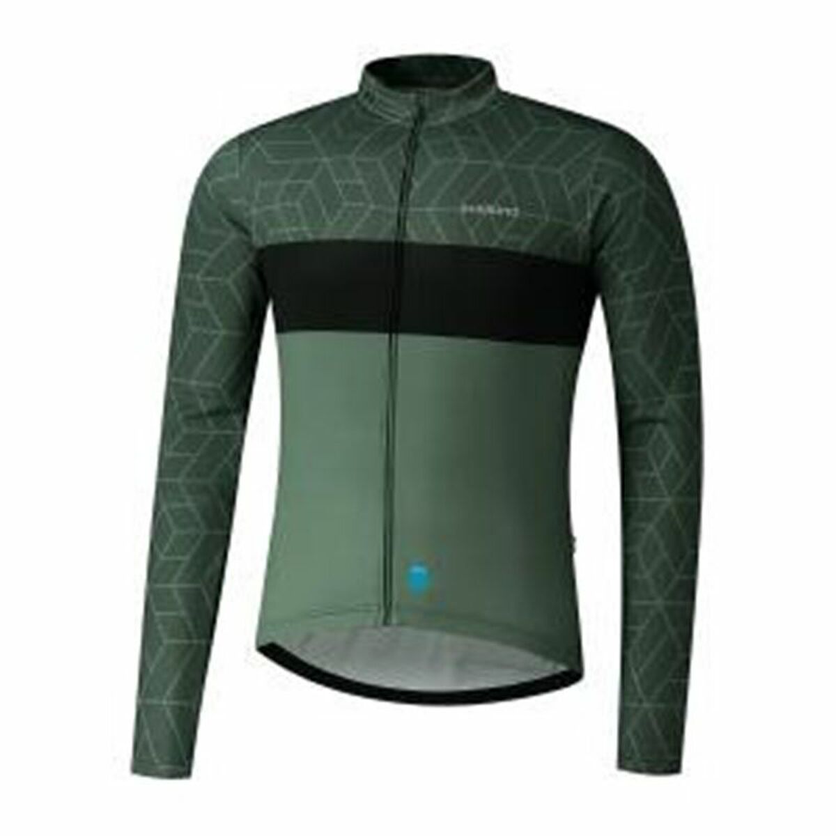 Jachetă Sport de Bărbați Shimano Vertex Printed Verde - Mărime L