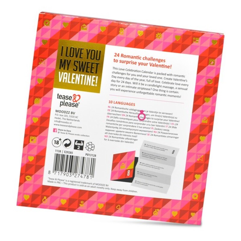 Joc Erotic Valentine Advent Calendar Tease & Please (NL-DE-EN-FR-ES-IT-PL-RU-SE-NO)