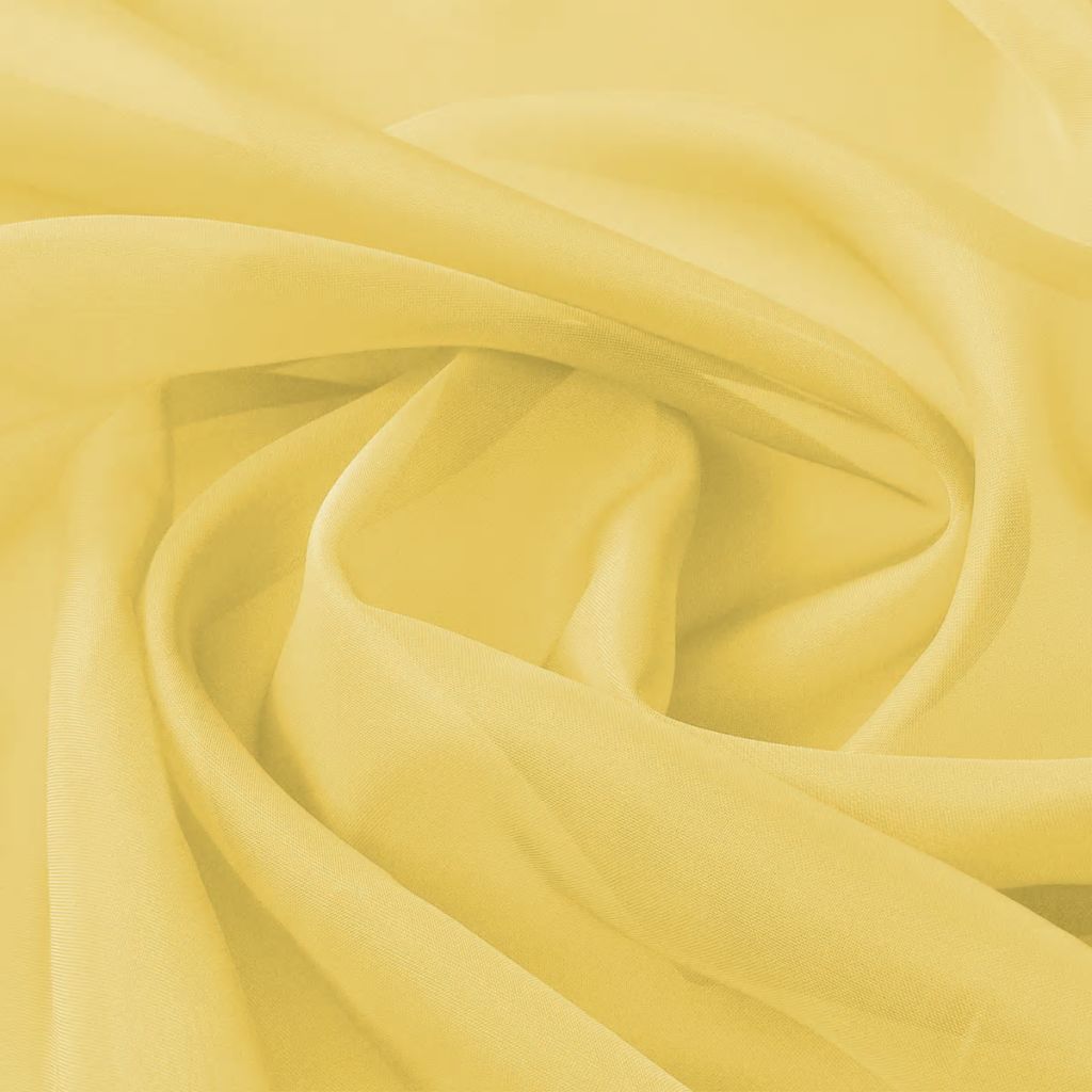 Țesătură din voal 1,45 x 20 m, galben