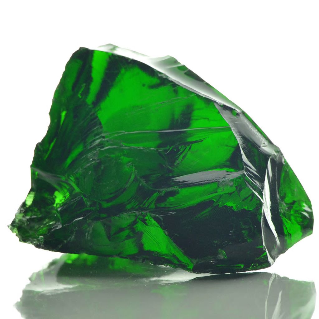 Pietre gabion sticlă 60-120 mm 25 kg, Verde