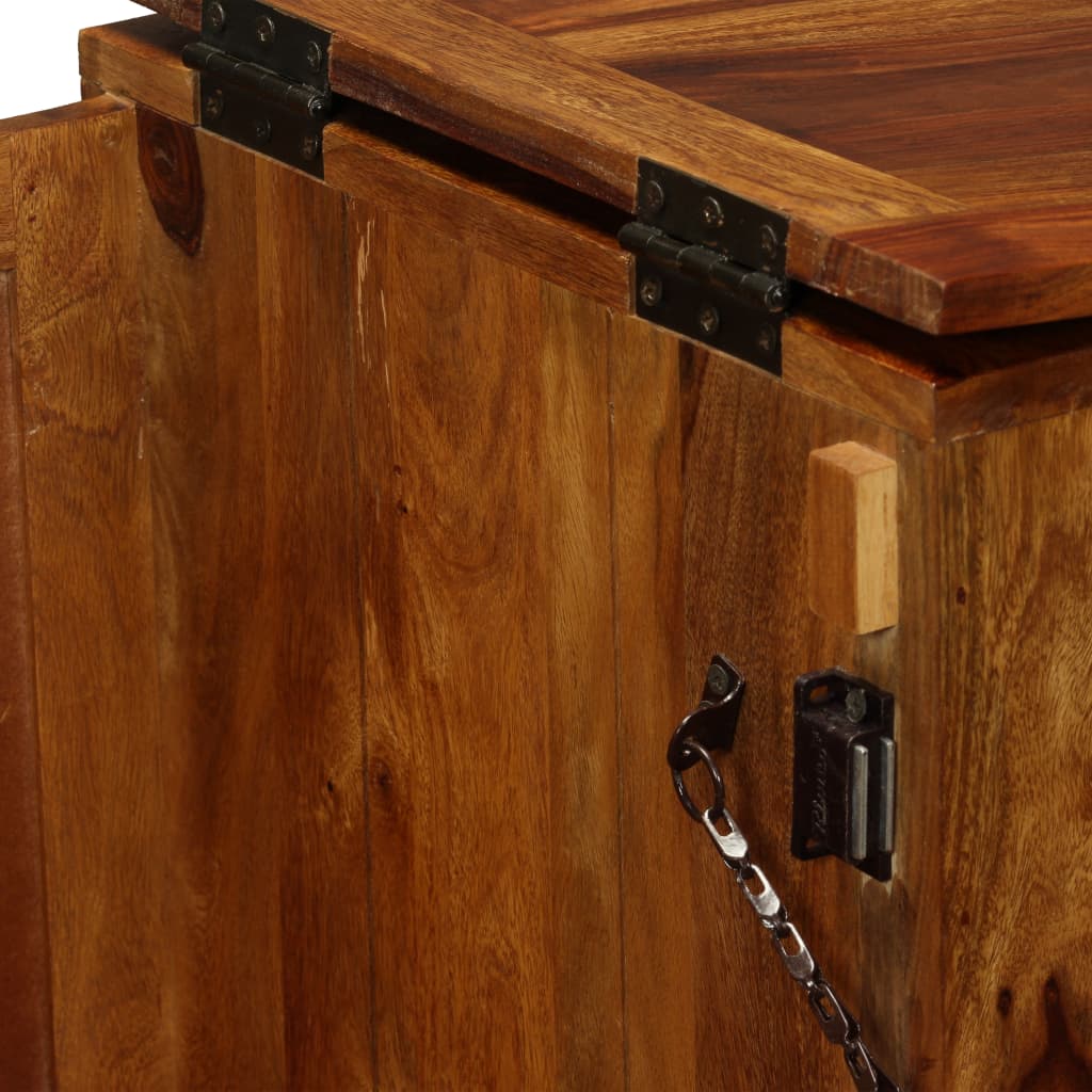 Dulap bar din lemn masiv de sheesham, 85 x 40 x 95 cm