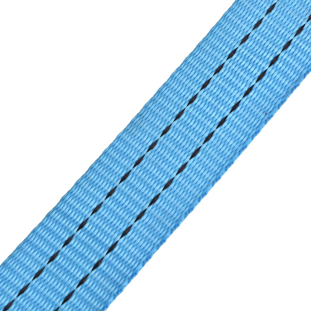 Chingi fixare cu clichet, 4 buc, 2 tone, 6 m x 38 mm, albastru