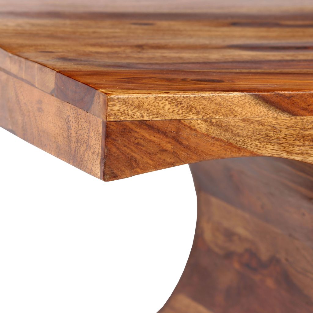 Masă de cafea, lemn masiv de palisandru 90x50x35 cm
