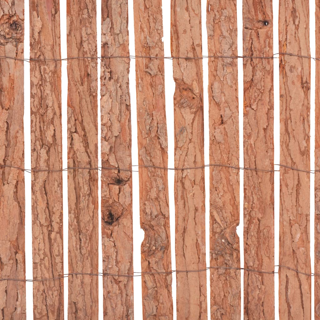 Gard din scoarță de copac, 1000 x 30 cm