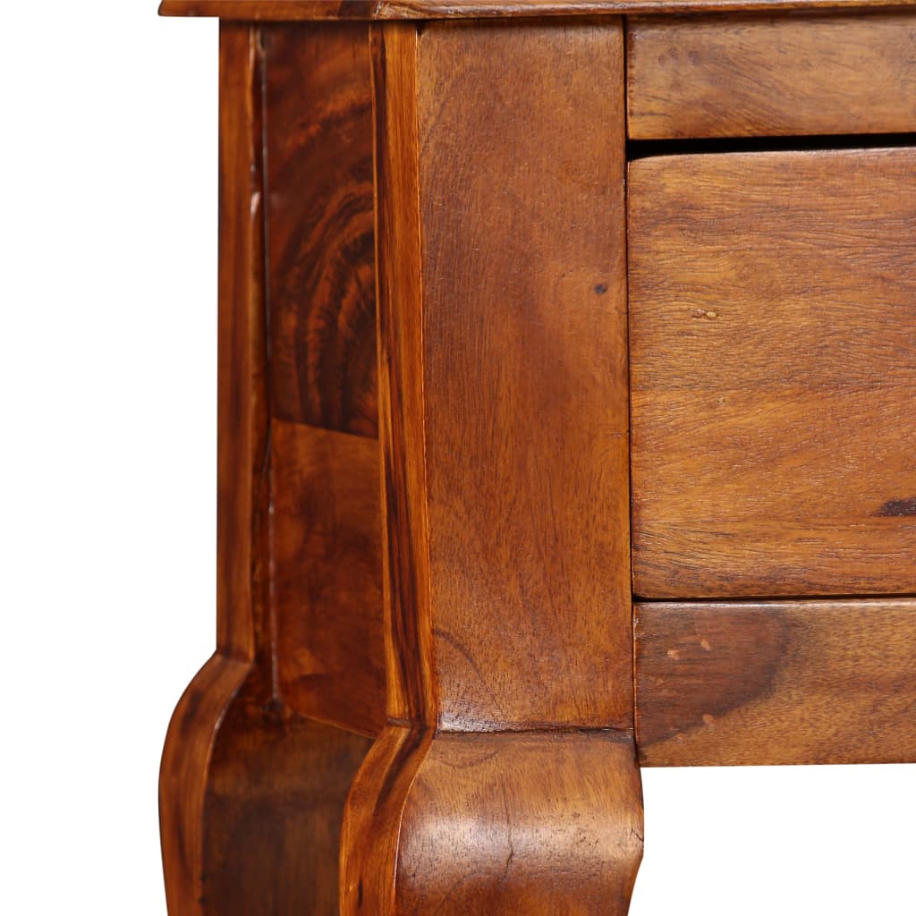 Masă consolă din lemn masiv de sheesham, 90 x 32 x 76 cm
