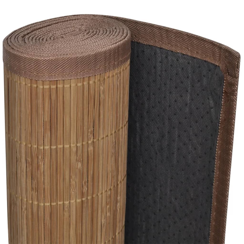 Covor din bambus 100x160 cm Maro