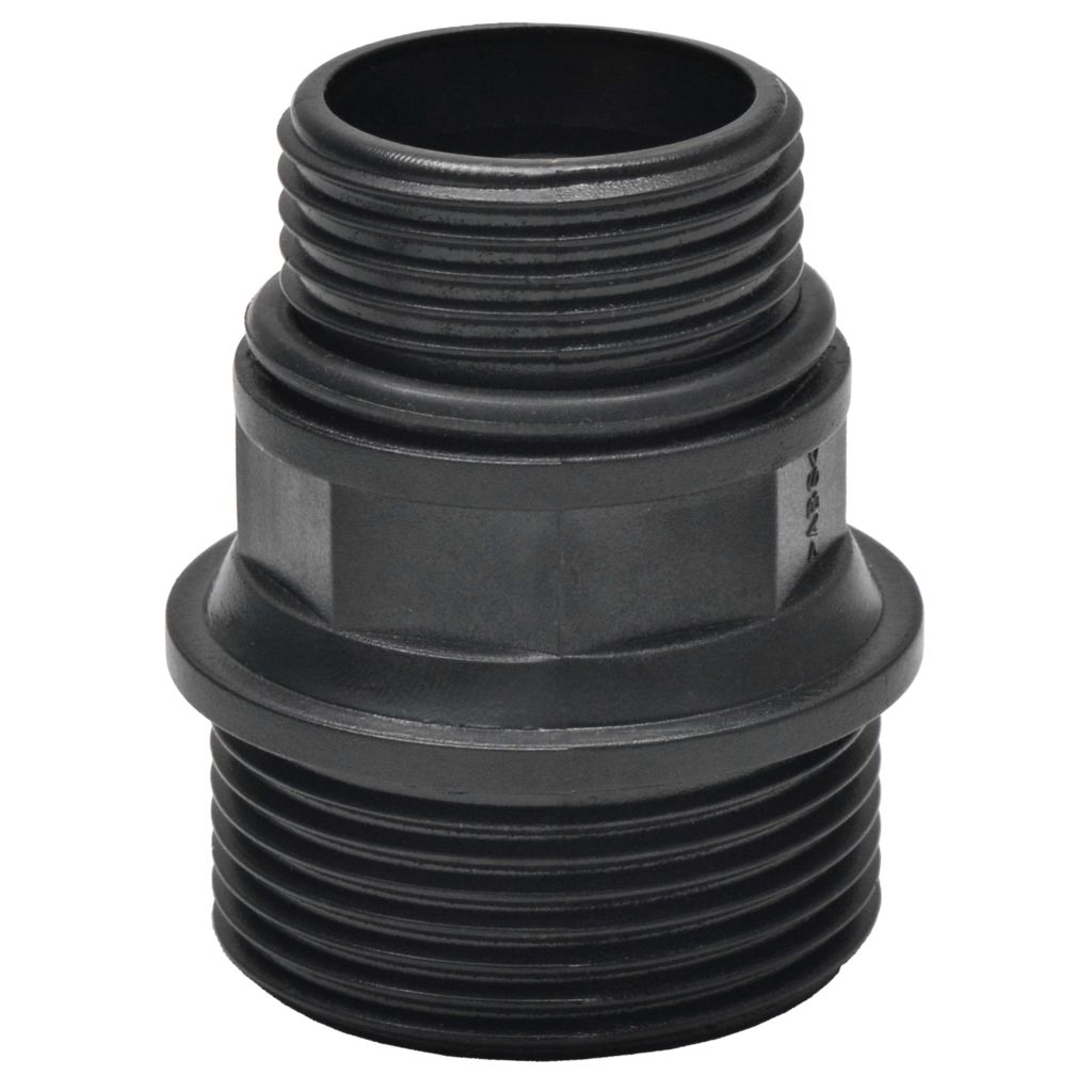 Furtun de aspirare cu racorduri, alb, 2 mm, 4 m