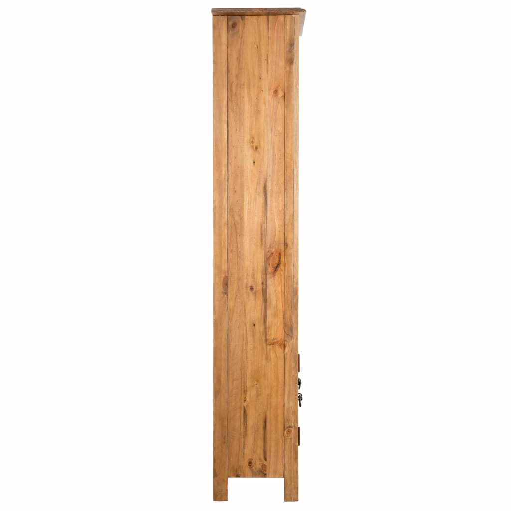 Dulap de baie, lemn masiv de pin reciclat 48x32x170 cm