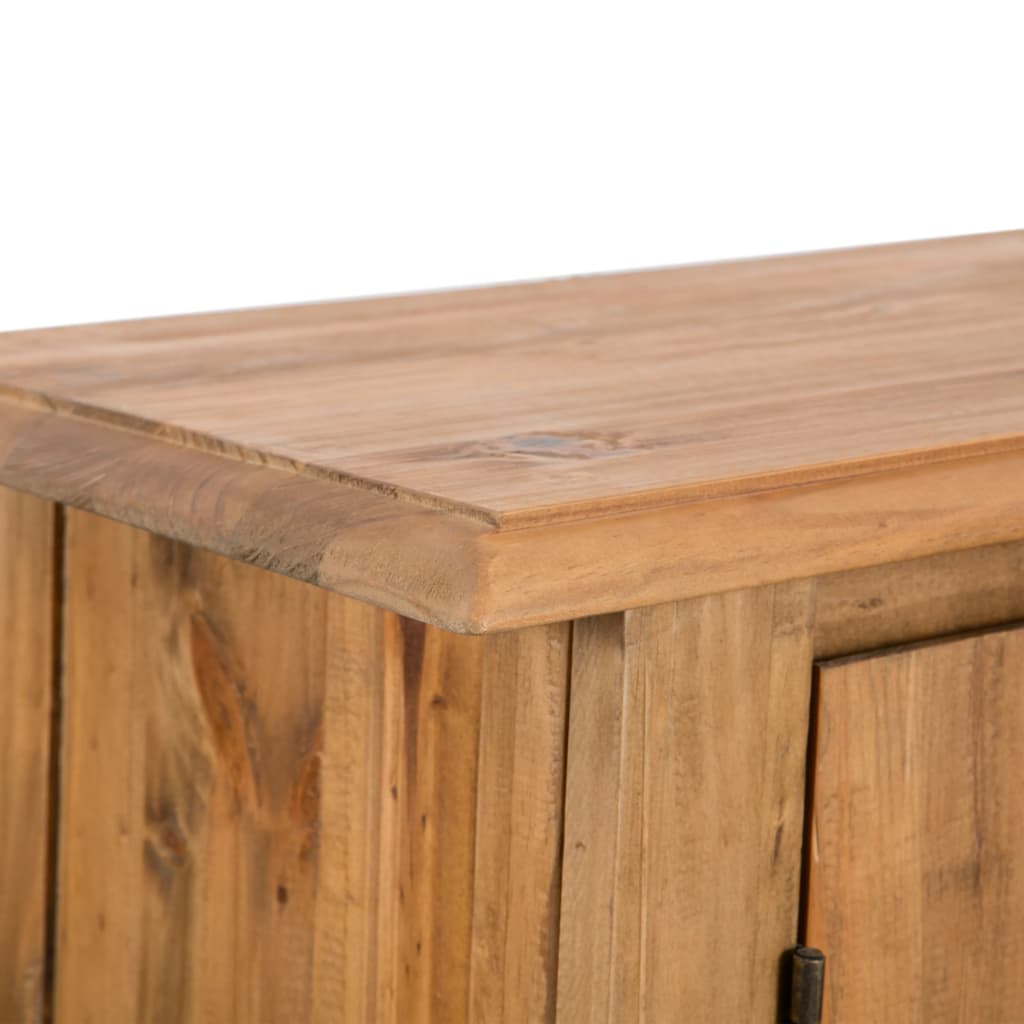 Set mobilier baie din lemn masiv de pin reciclat