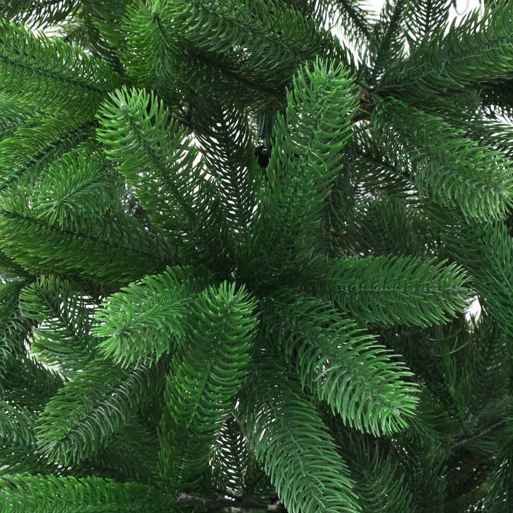 Brad de Crăciun artificial, ace cu aspect natural, 180 cm verde