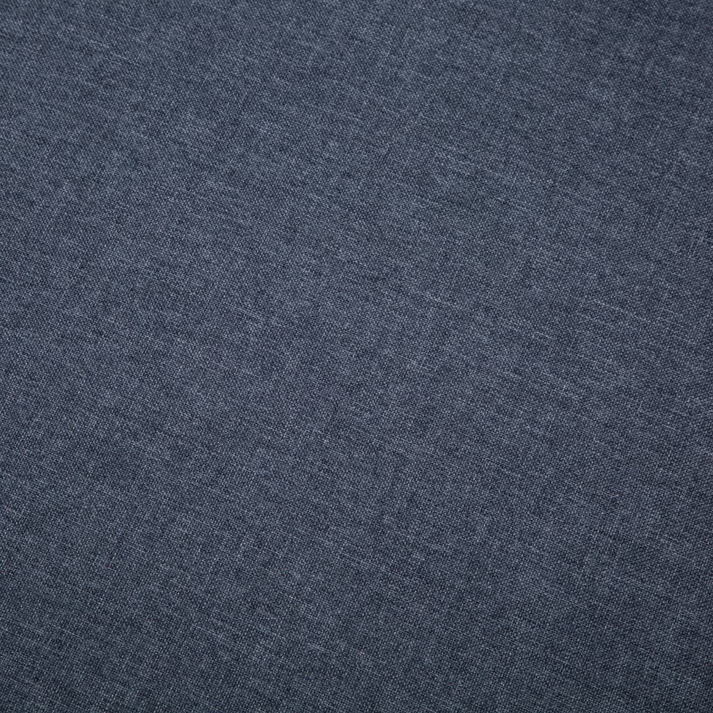 Canapea în formă L, material textil, 186x136x79 cm, gri închis