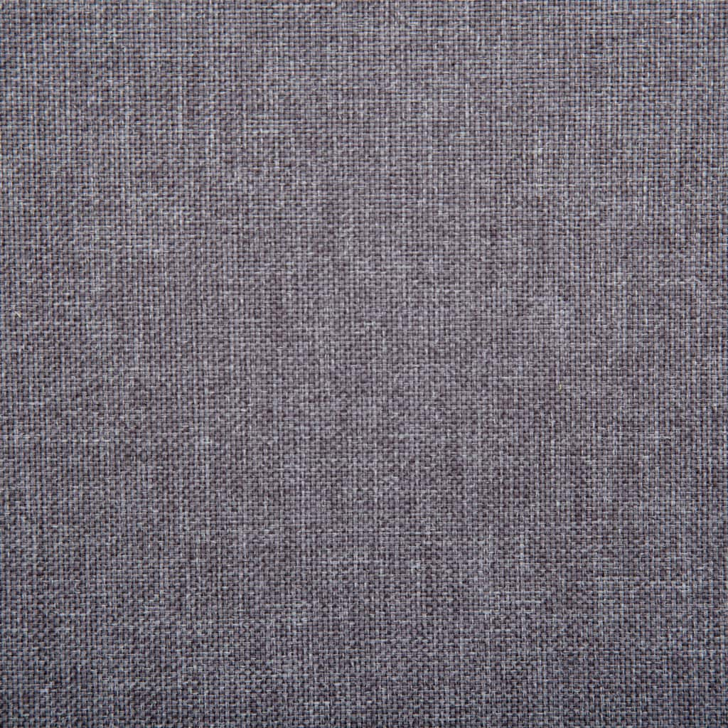 Canapea 2 locuri, material textil, 115x60x67 cm, gri deschis