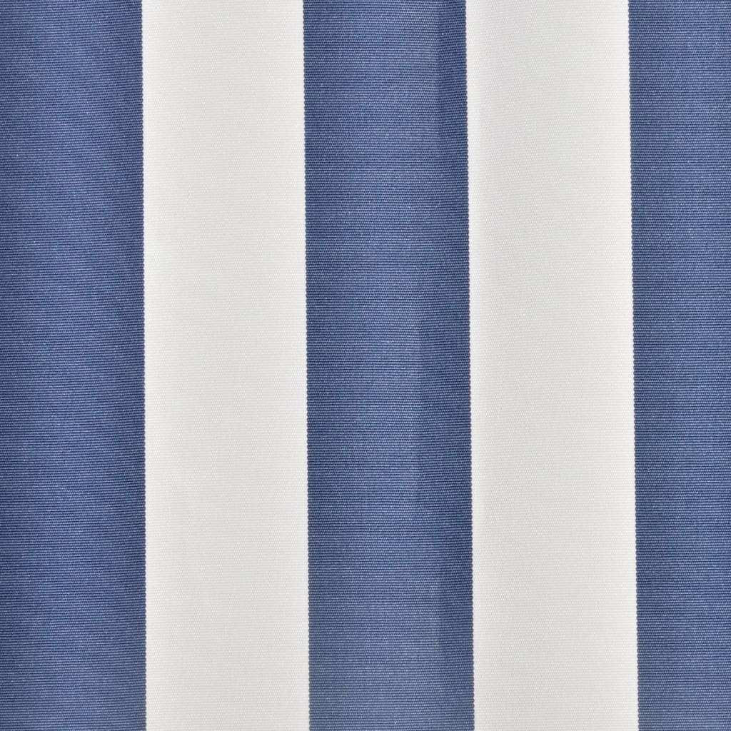 Pânză de copertină, albastru și alb, 350 x 250 cm