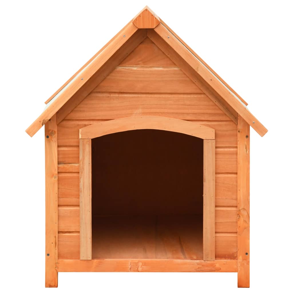 Cușcă de câine, 72x85x82 cm, lemn masiv de pin și brad