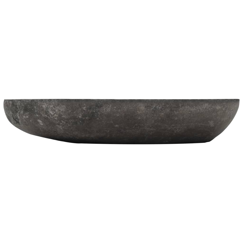 Chiuvetă din piatră de râu, 60-70 cm, ovală