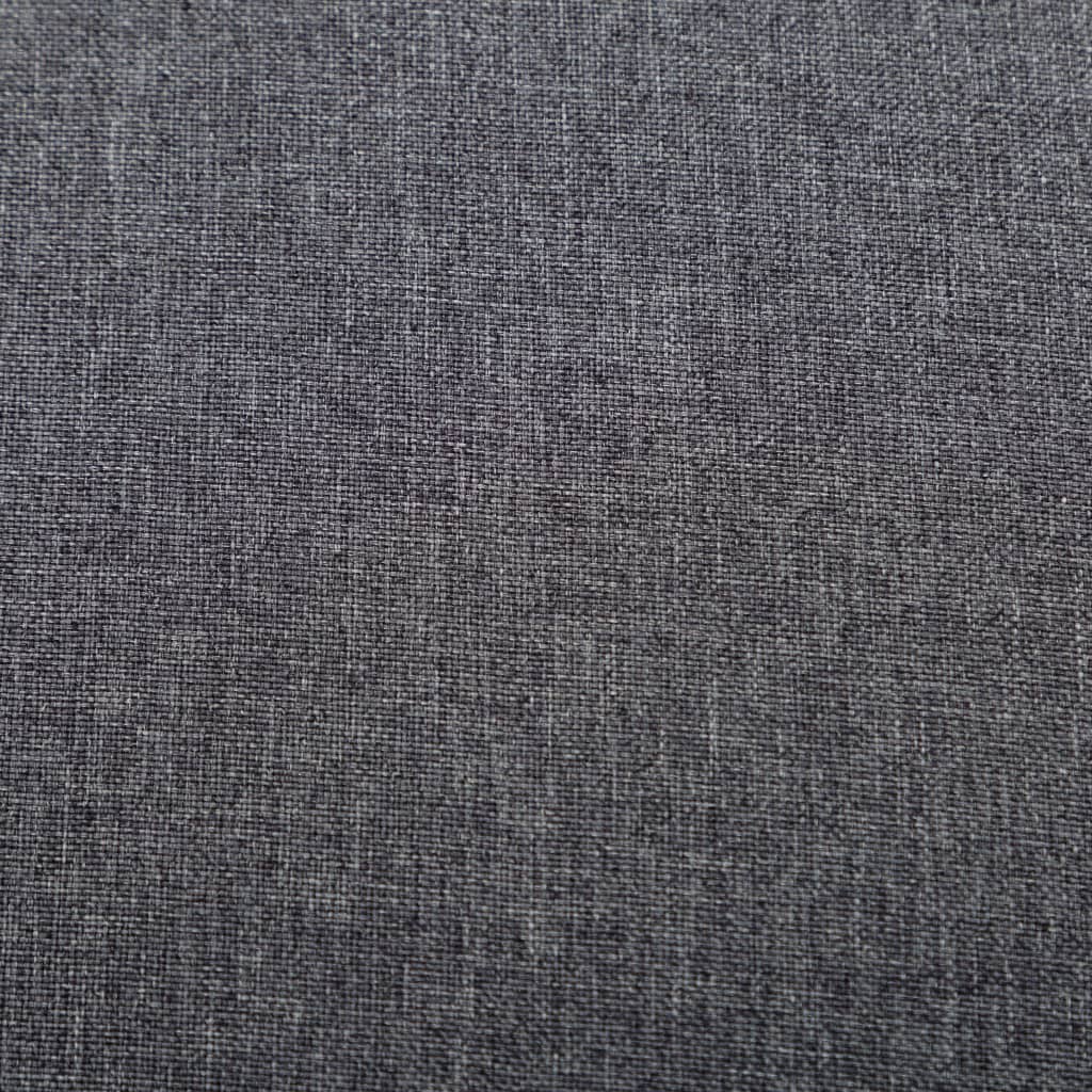 Fotoliu, gri închis, material textil