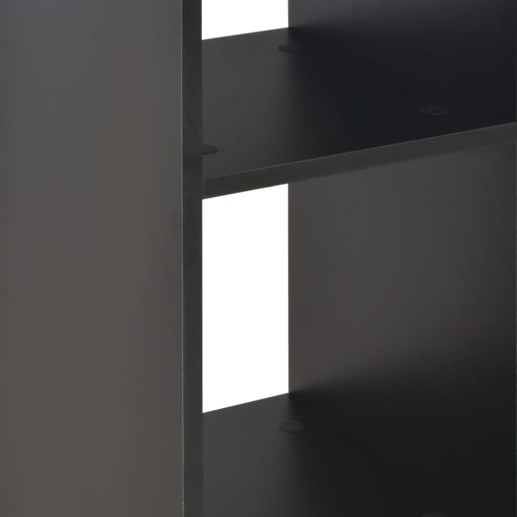 Masă de bar, negru, 60 x 60 x 110 cm