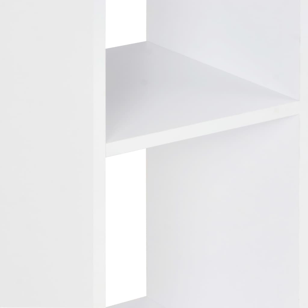 Masă de bar, alb, 60 x 60 x 110 cm