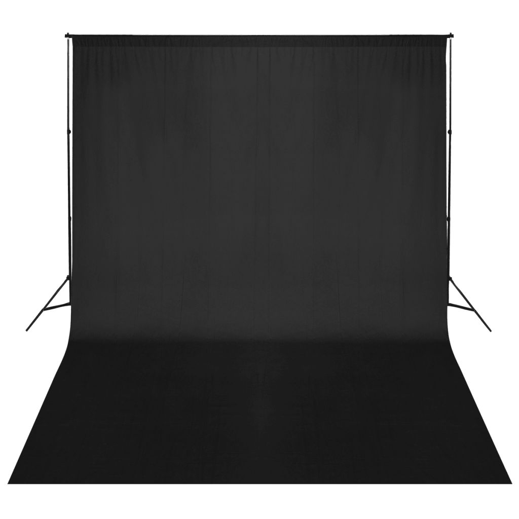 Sistem de suport fundal, 500 x 300 cm, negru